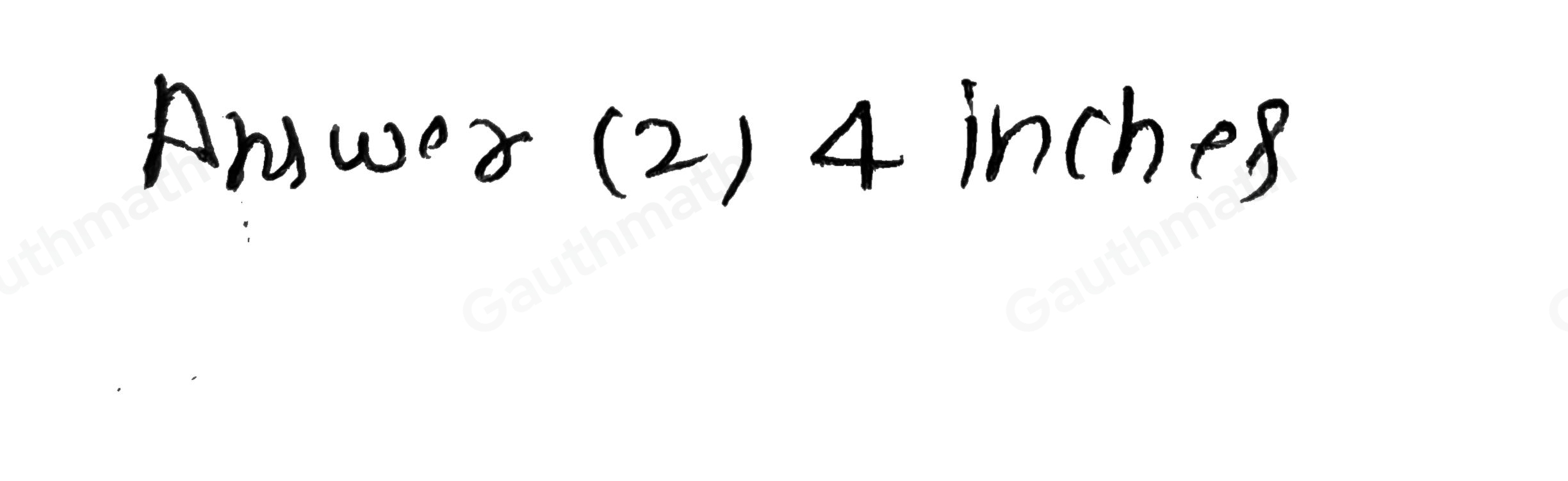 In triangle ABC, EG=x inches and BG=5x-12 What is EB? inches. 2 inches 4 inches 8 inches 12 inches [Figure may not be drawn to scale]